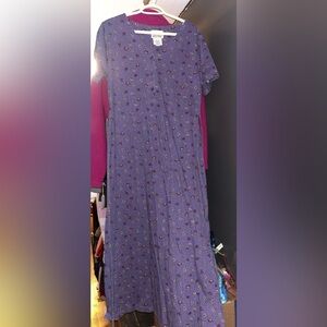 Vintage medium northern reflection long purple dress